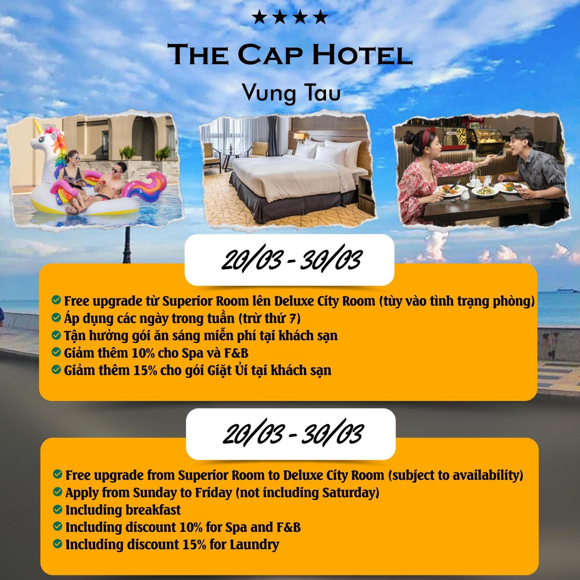 The Cap Hotel Vung Tau Exterior photo